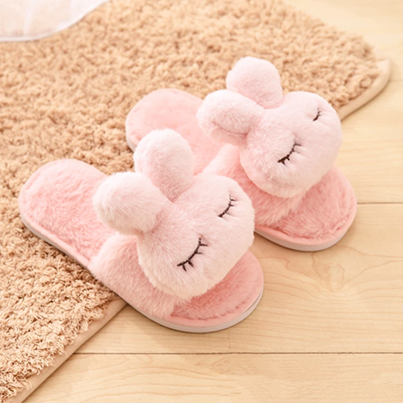 Winter Fashion Kids Home Slippers Faux Fur Warm Shoes Girls Slip On Flats Female Children Fur Flip Flops Indoor Non-Slip Slippe
Winter Fashion Kids Home Slippers Faux Fur Warm Shoes Girls Slip On Flats Female Children Fur Flip Flops Indoor Non-Slip Slippe