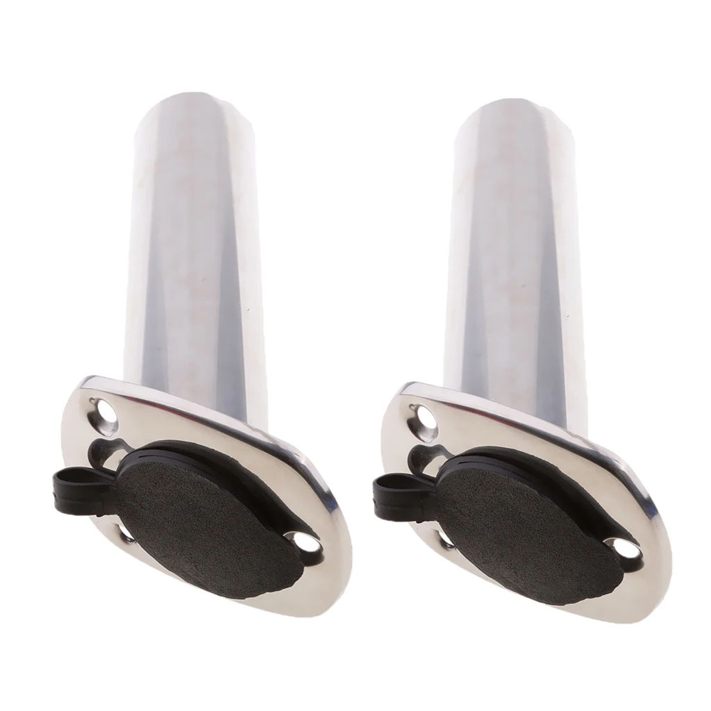 2pcs Flush Mount Fishing Boat Rod Holder with Cap Cover for Kayak Boat Canoe Fishing Tackle Accessory 30 Degree
2pcs Flush Mount Fishing Boat Rod Holder with Cap Cover for Kayak Boat Canoe Fishing Tackle Accessory 30 Degree