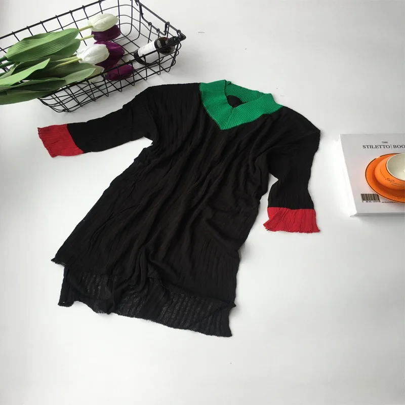 Fashion Women Sweater Pullover Slim Patchwork Sweaters Women Knitted Tops Rk 
Fashion Women Sweater Pullover Slim Patchwork Sweaters Women Knitted Tops Rk