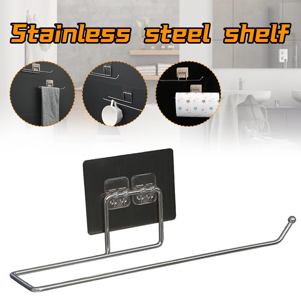 Self-adhesive Towel Holder Rack Paper Hanger Rack Organizer Bathroom Towel Bar Shelf Roll Holder Bathroom Kitchen Organizer
Self-adhesive Towel Holder Rack Paper Hanger Rack Organizer Bathroom Towel Bar Shelf Roll Holder Bathroom Kitchen Organizer
