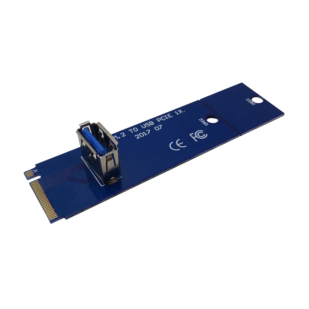 M.2 to USB 3.0 Adapter NGFF M2 to USB 3.0 Female Converter Transfer Card for Mining PCIe X16 Riser Card For Bitcoin Litecoin ETH