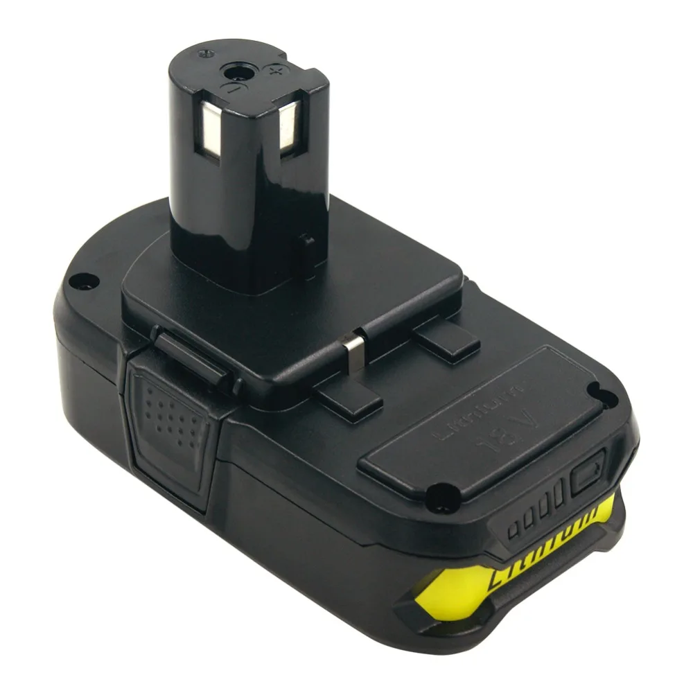 Cordless Drills Replacement 18V Battery 2500mAh Lithium for Ryobi Power Tools RB18L25 P102 P104 P105 P108 Rechargeable Battery
Cordless Drills Replacement 18V Battery 2500mAh Lithium for Ryobi Power Tools RB18L25 P102 P104 P105 P108 Rechargeable Battery