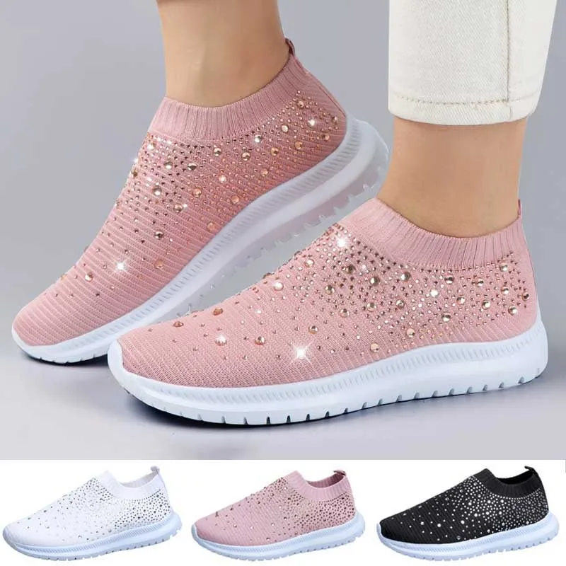 Sneakers Shoes Woman Casual Flat Shoes Outdoor Sport Zapatillas Mujer Zipper Crystal Non-slip Breathable Tenis Feminino
Sneakers Shoes Woman Casual Flat Shoes Outdoor Sport Zapatillas Mujer Zipper Crystal Non-slip Breathable Tenis Feminino
