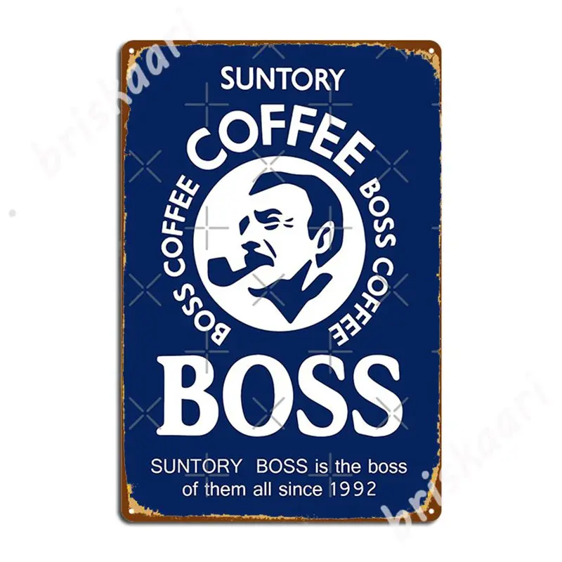 Suntory Bosses Coffee Metal Signs Wall pub Painting Décor Living Room Customize Tin sign Posters
Suntory Bosses Coffee Metal Signs Wall pub Painting Décor Living Room Customize Tin sign Posters