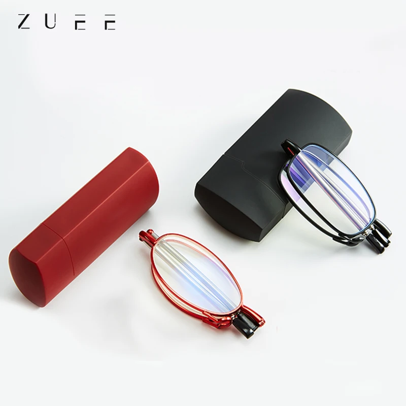 Folding Reading Glasses With Case Men Women Telescopic Rotation Presbyopia Eyeglasses Includes Glasses Case +1.0~+4.0 
Folding Reading Glasses With Case Men Women Telescopic Rotation Presbyopia Eyeglasses Includes Glasses Case +1.0~+4.0
