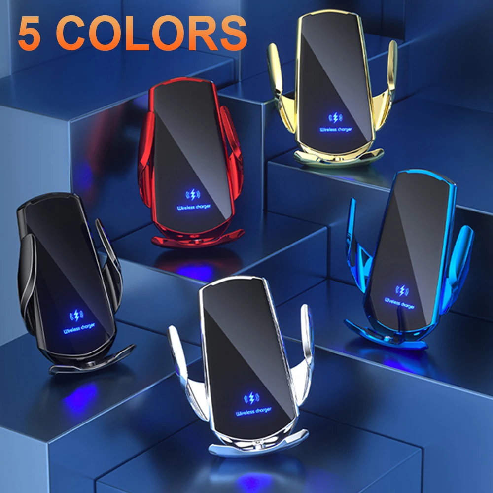 15W Wireless Car Charger Phone Bracket Quick Charging Base 360 Degree Rotation Universal Intelligent Charging Holder
15W Wireless Car Charger Phone Bracket Quick Charging Base 360 Degree Rotation Universal Intelligent Charging Holder