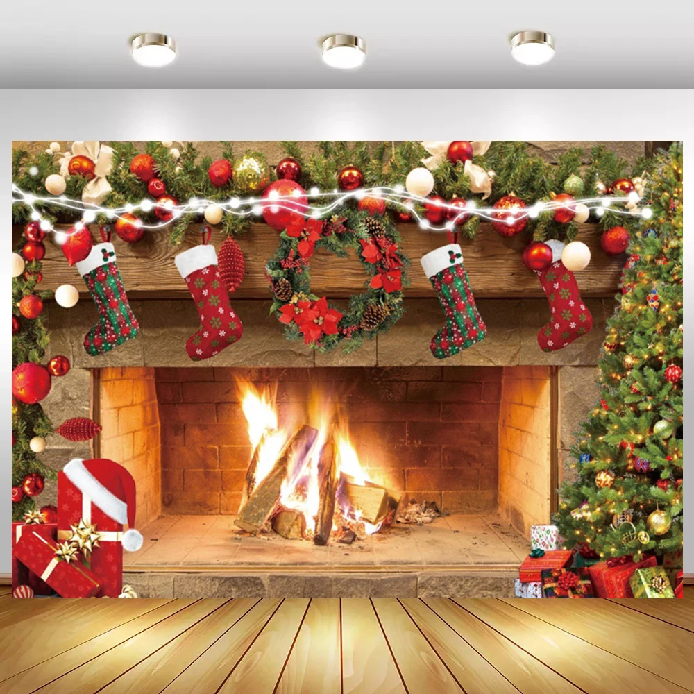Rock Brick Fireplace Christmas Balls Photography Background Newborn Baby Shower Family Portrait Backdrops Room Decor Poster
Rock Brick Fireplace Christmas Balls Photography Background Newborn Baby Shower Family Portrait Backdrops Room Decor Poster