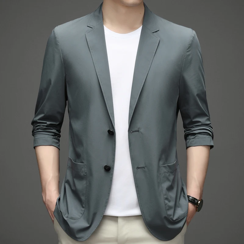 Business casual men's suit spring and autumn Korean style slim professional small suit men's jacket jacket
Business casual men's suit spring and autumn Korean style slim professional small suit men's jacket jacket