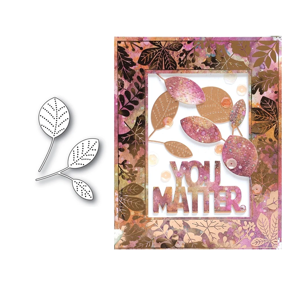 New Design Metal Cutting Dies 3 Pcs Leaves Branch Craft Scrapbooking Handmade Knife Mould Blade Punch Stencils Dies Cut Model
New Design Metal Cutting Dies 3 Pcs Leaves Branch Craft Scrapbooking Handmade Knife Mould Blade Punch Stencils Dies Cut Model