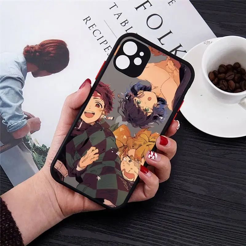 Kamado Nezuko Kimetsu no Yaiba Demon Slaye Phone Cases matte transparent For iphone 7 8 11 12 plus mini x xs xr pro max cover
Kamado Nezuko Kimetsu no Yaiba Demon Slaye Phone Cases matte transparent For iphone 7 8 11 12 plus mini x xs xr pro max cover