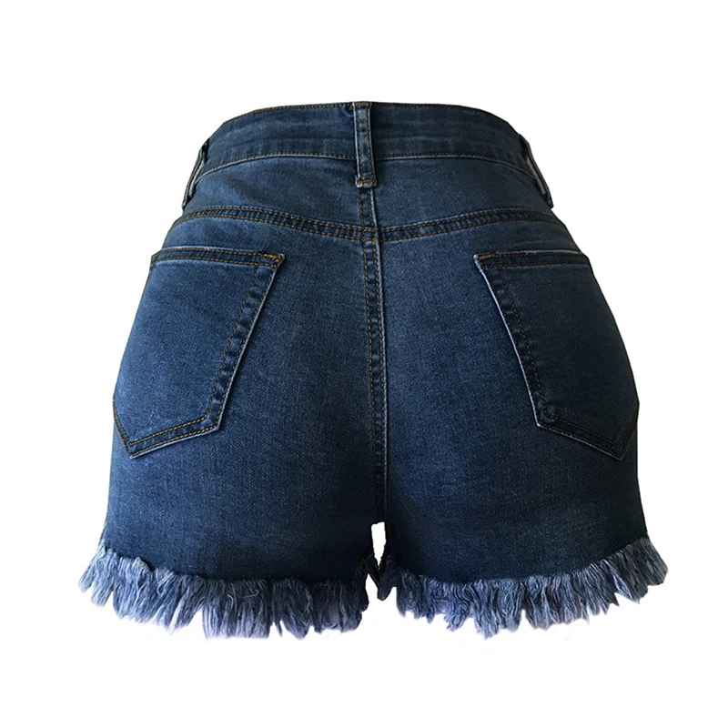 Women Mid Rise Shorts Frayed Hem Ripped Denim Jean Shorts for Summer Beach FEA889
Women Mid Rise Shorts Frayed Hem Ripped Denim Jean Shorts for Summer Beach FEA889
