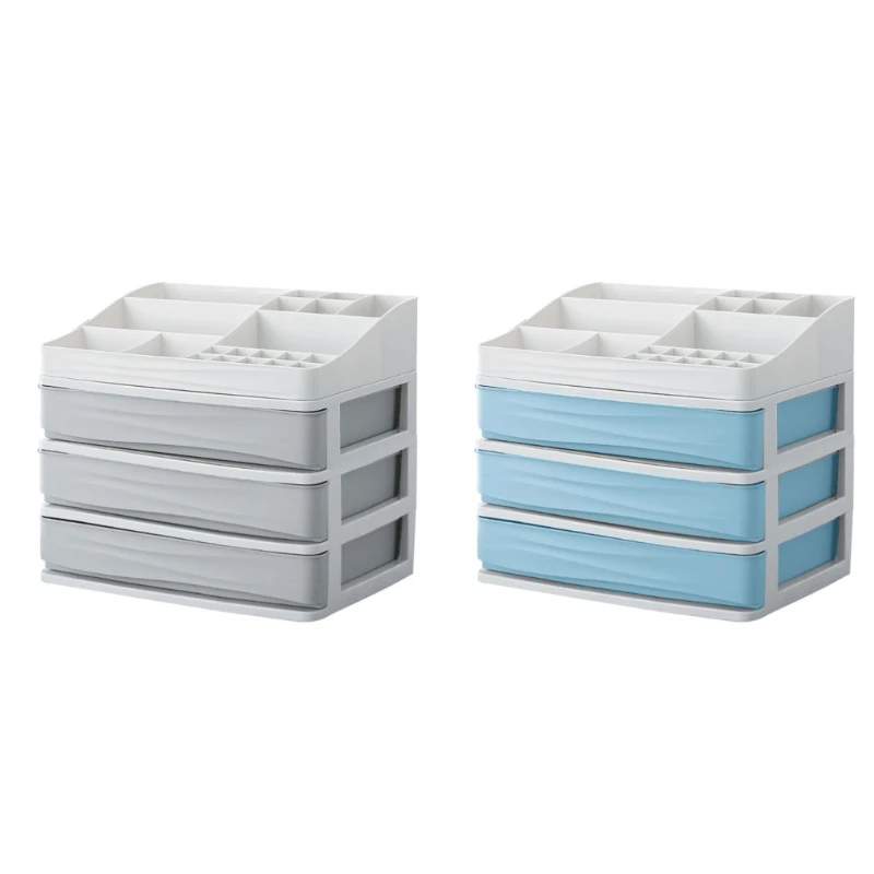 E7CC Desktop Cosmetic Storage Box Three Drawers Display Stand Makeup Organizer Jewelry Collection Case Holder Household Home
E7CC Desktop Cosmetic Storage Box Three Drawers Display Stand Makeup Organizer Jewelry Collection Case Holder Household Home