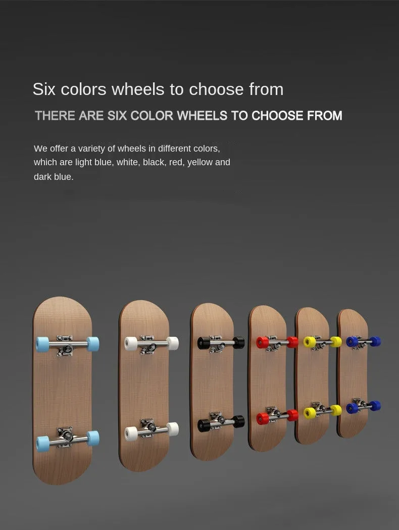 Fingertip Skateboard Toys Finger Skateboard Maple Wooden Floor Fingertip Toys Metal Bracket Finger Skateboard Set Novelty Toys
Fingertip Skateboard Toys Finger Skateboard Maple Wooden Floor Fingertip Toys Metal Bracket Finger Skateboard Set Novelty Toys