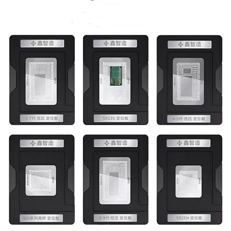 XZZ Mac CPU BGA Reballing Platform Set for Macbook 2010-2018 Air/ Pro Soldering Tool Reballing Stencil AS DS-908 DS 908 DS908
XZZ Mac CPU BGA Reballing Platform Set for Macbook 2010-2018 Air/ Pro Soldering Tool Reballing Stencil AS DS-908 DS 908 DS908