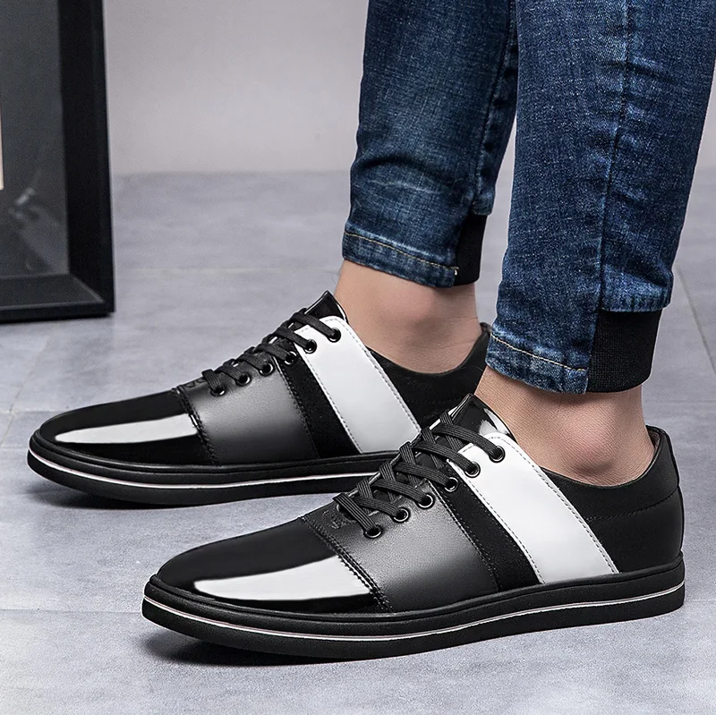 Zapatos De Hombre Casual Casual Fashion Shoes Man Men Sapato Black Leather Shoe For Men's Wear Zapatos Casuales Para Hombre
Zapatos De Hombre Casual Casual Fashion Shoes Man Men Sapato Black Leather Shoe For Men's Wear Zapatos Casuales Para Hombre