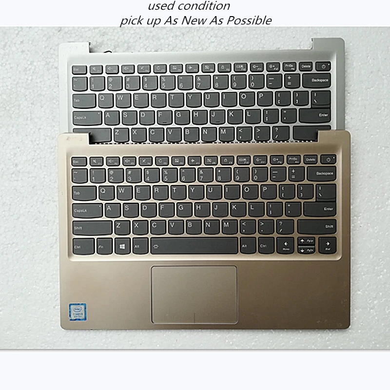 95% New Palmrest Upper Cover Topcase with English Keyboard For Lenovo S340-14 340C-14
95% New Palmrest Upper Cover Topcase with English Keyboard For Lenovo S340-14 340C-14