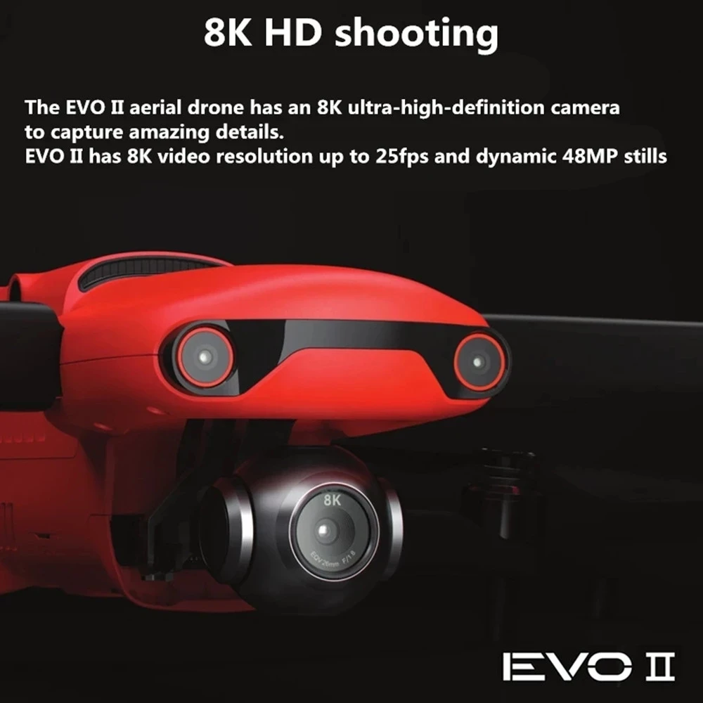 FIMI GPS Camera Video 9km Transmission Drone Autel Robotics EVO 2 PRO Dual Series Quadcopter RC FPV
FIMI GPS Camera Video 9km Transmission Drone Autel Robotics EVO 2 PRO Dual Series Quadcopter RC FPV