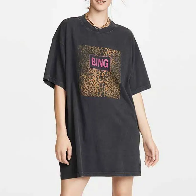 Oversized Letter Print Tshirt Women Loose Long Round Neck T-shirts Female Casual Tops Streetwear
Oversized Letter Print Tshirt Women Loose Long Round Neck T-shirts Female Casual Tops Streetwear