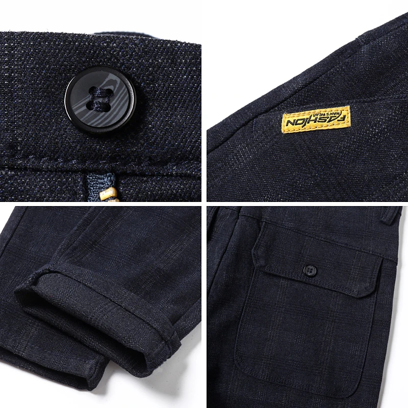 Luren Classic Men's Black Blue Gray Casual Pants 2021 New Business Fashion Slim Fit Cotton Stretch Trousers Male Brand Clothing 
Luren Classic Men's Black Blue Gray Casual Pants 2021 New Business Fashion Slim Fit Cotton Stretch Trousers Male Brand Clothing