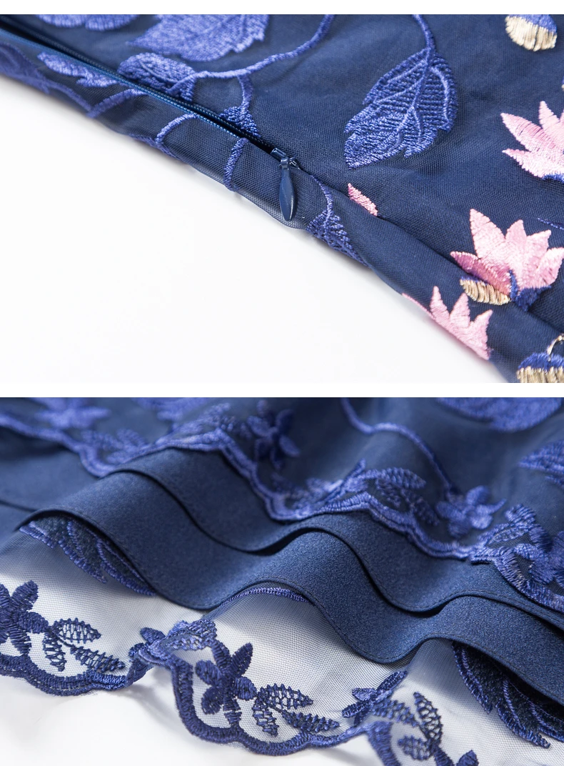 Quality High 2021 Spring New Luxury Long Floral Embroidery Lace Dress for Women 
Quality High 2021 Spring New Luxury Long Floral Embroidery Lace Dress for Women