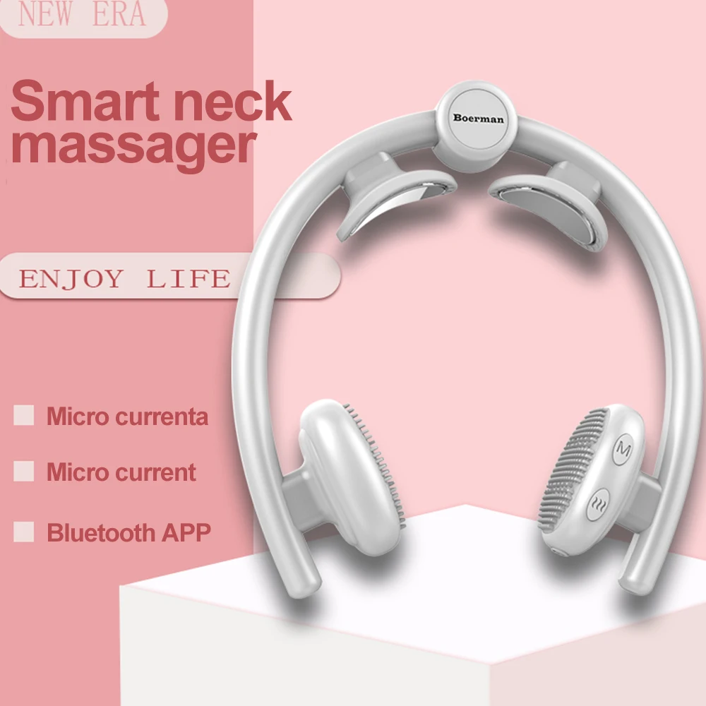 Electric Neck Massager Tens Pulse 4 Heads 6 Mode Bluetooth APP Control Pain Relief Neck Massage Physiotherapy Instrument
Electric Neck Massager Tens Pulse 4 Heads 6 Mode Bluetooth APP Control Pain Relief Neck Massage Physiotherapy Instrument