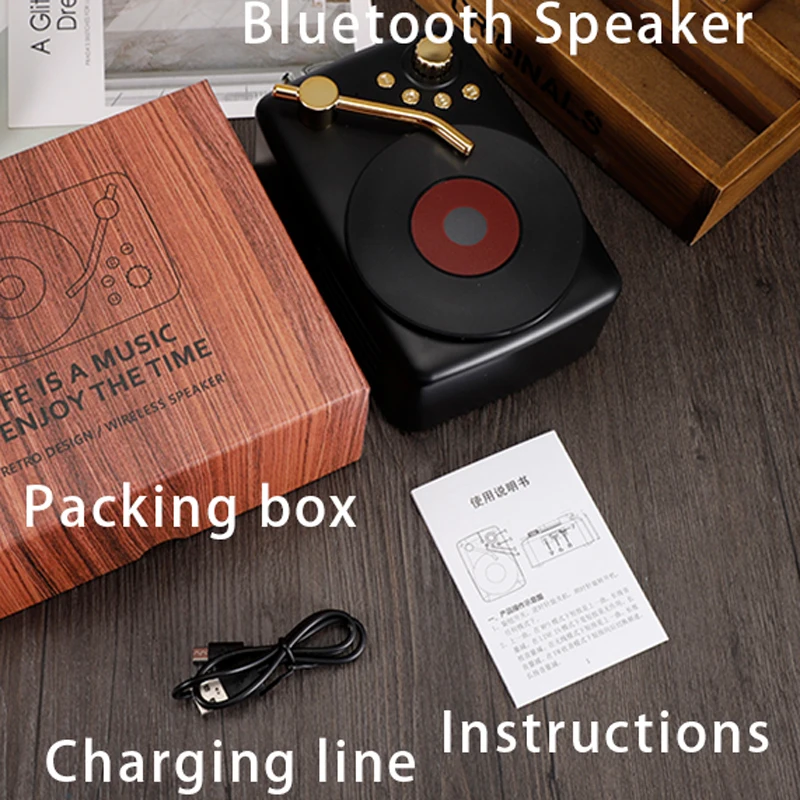 10W Portable Speaker Mini USB TF Card Music Box Bocina Wireless Bass Bluetooth Speaker Vintage Retro Classic Speaker
10W Portable Speaker Mini USB TF Card Music Box Bocina Wireless Bass Bluetooth Speaker Vintage Retro Classic Speaker