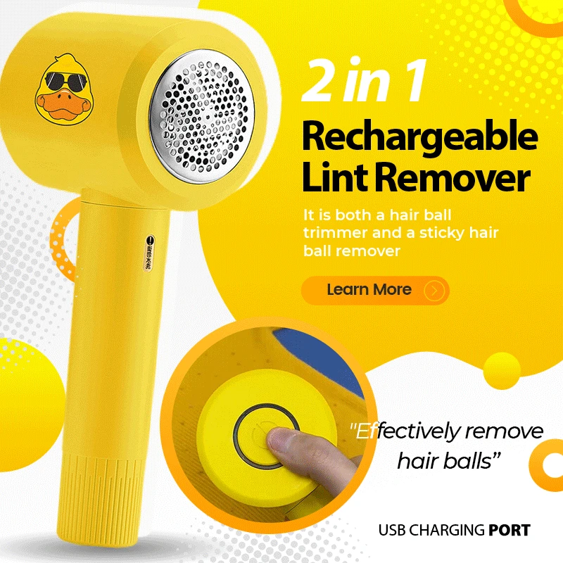 2 in 1 Rechargeable Lint Remover Clothes Sweater Shaver Trimmer Sweater Pilling Shaving Sucking Ball Machine Fuzz Pellet Trimm
2 in 1 Rechargeable Lint Remover Clothes Sweater Shaver Trimmer Sweater Pilling Shaving Sucking Ball Machine Fuzz Pellet Trimm