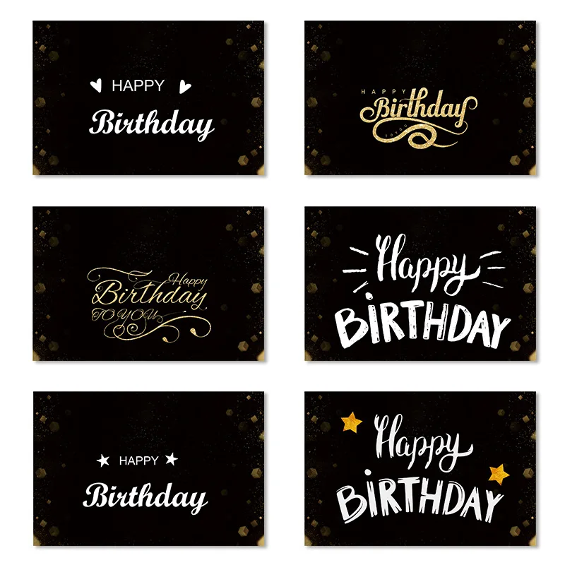 6 Pcs Birthday Card Set Friends/couple/parents Birthday Message Card Blessing Card
6 Pcs Birthday Card Set Friends/couple/parents Birthday Message Card Blessing Card