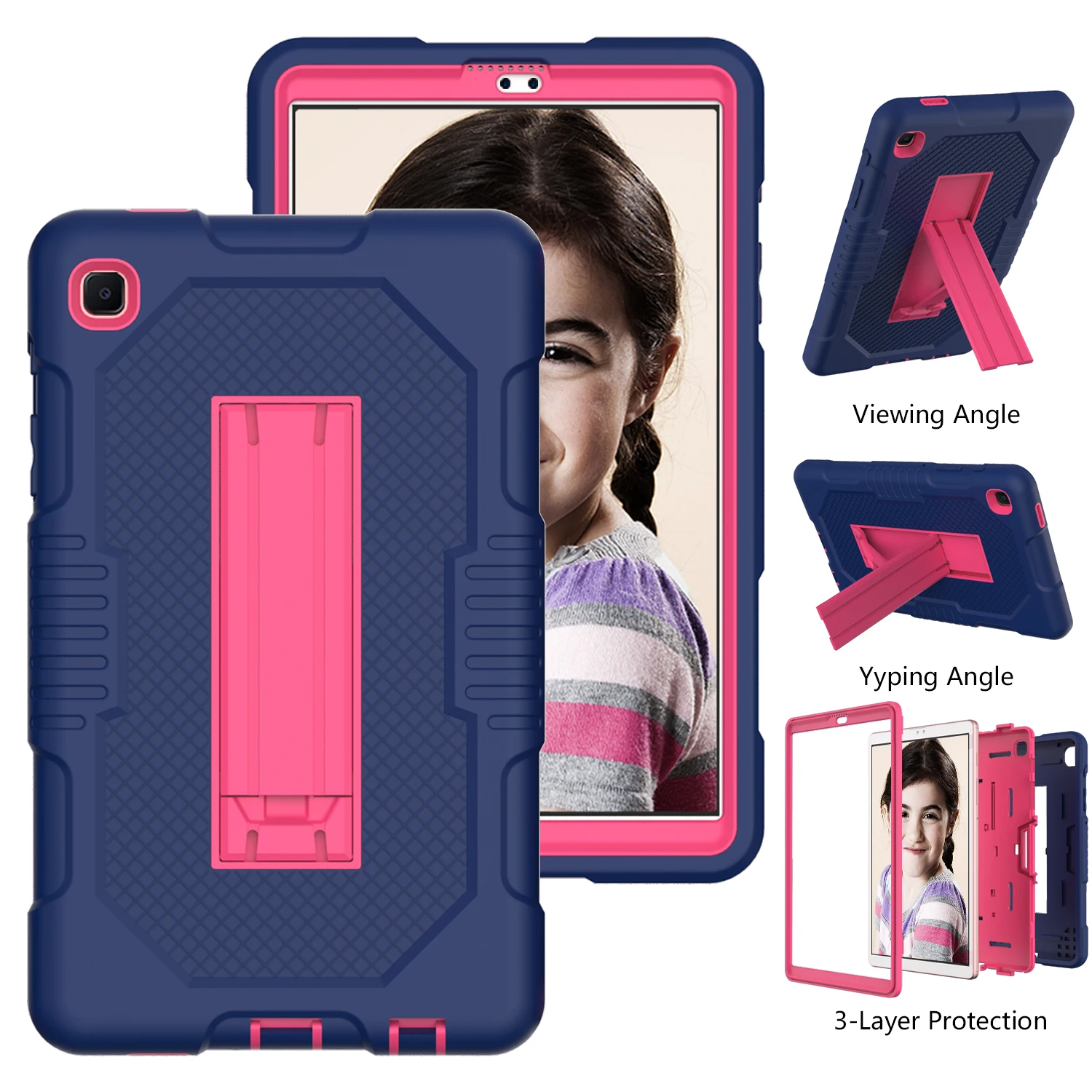 

Kids Armor Cover Case For Samsung Galaxy Tab A7 Lite 8.7 T220 T225 10.4 T500 T505 S6 lite P610 T307 2020 T510 T515 8.0 T290 T295