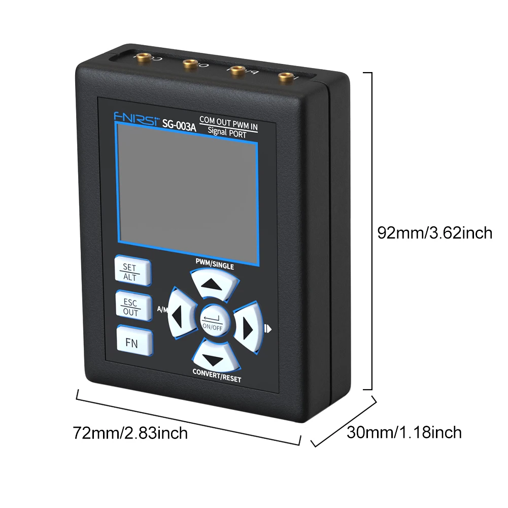 0-10V PWM Signal Generator Digital Professional 4-20mA Multifunctional Sources Current Voltage Simulator Calibrator Transmitter
0-10V PWM Signal Generator Digital Professional 4-20mA Multifunctional Sources Current Voltage Simulator Calibrator Transmitter