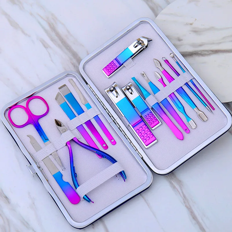 15pcs Nail Care Kit Cutter Set Clippers Manicure Pedicure Cuticle Tool Gift Set Everything For Manicure Nail Accessories Tool
15pcs Nail Care Kit Cutter Set Clippers Manicure Pedicure Cuticle Tool Gift Set Everything For Manicure Nail Accessories Tool