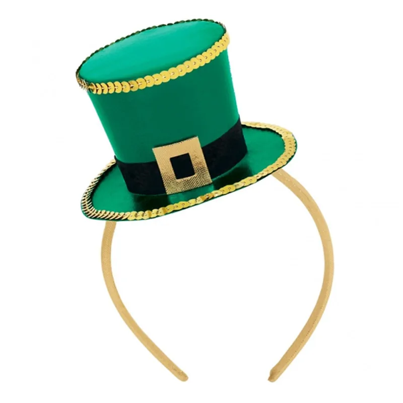 Головной убор Saint Patrick CostumeTop, повязка на голову, зеленые вечерние шляпы в Ирландском стиле, День Святого Патрика
Головной убор Saint Patrick CostumeTop, повязка на голову, зеленые вечерние шляпы в Ирландском стиле, День Святого Патрика