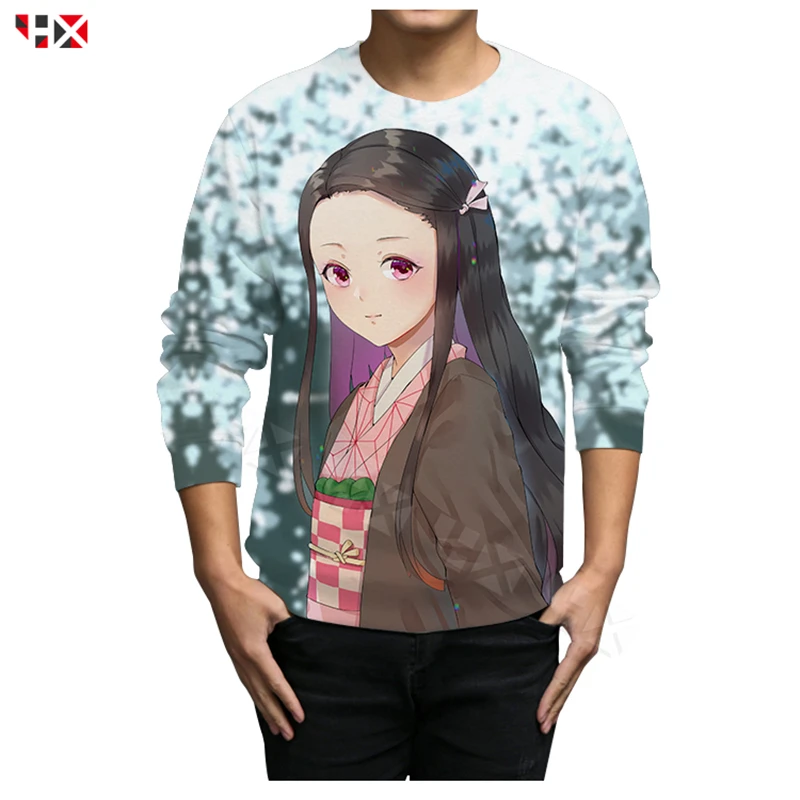 Anime Demon Slayer Kimetsu No Yaiba Sweatshirt 3D Print Nezuko Long Sleeve Men Women Sportswear Casual Fashion Streetwear Tops
Anime Demon Slayer Kimetsu No Yaiba Sweatshirt 3D Print Nezuko Long Sleeve Men Women Sportswear Casual Fashion Streetwear Tops