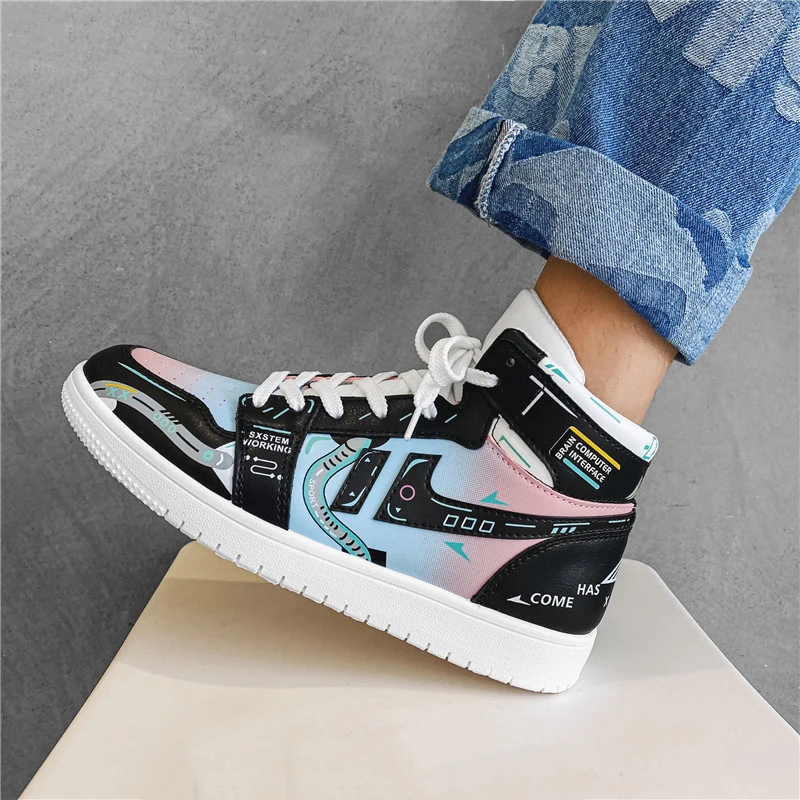 Men Shoes 2022 Brand Sneakers Platform High Top Vulcanized Shoes For Men Fashion Casual Shoes Quality Trainers Tenis Masculino
Men Shoes 2022 Brand Sneakers Platform High Top Vulcanized Shoes For Men Fashion Casual Shoes Quality Trainers Tenis Masculino