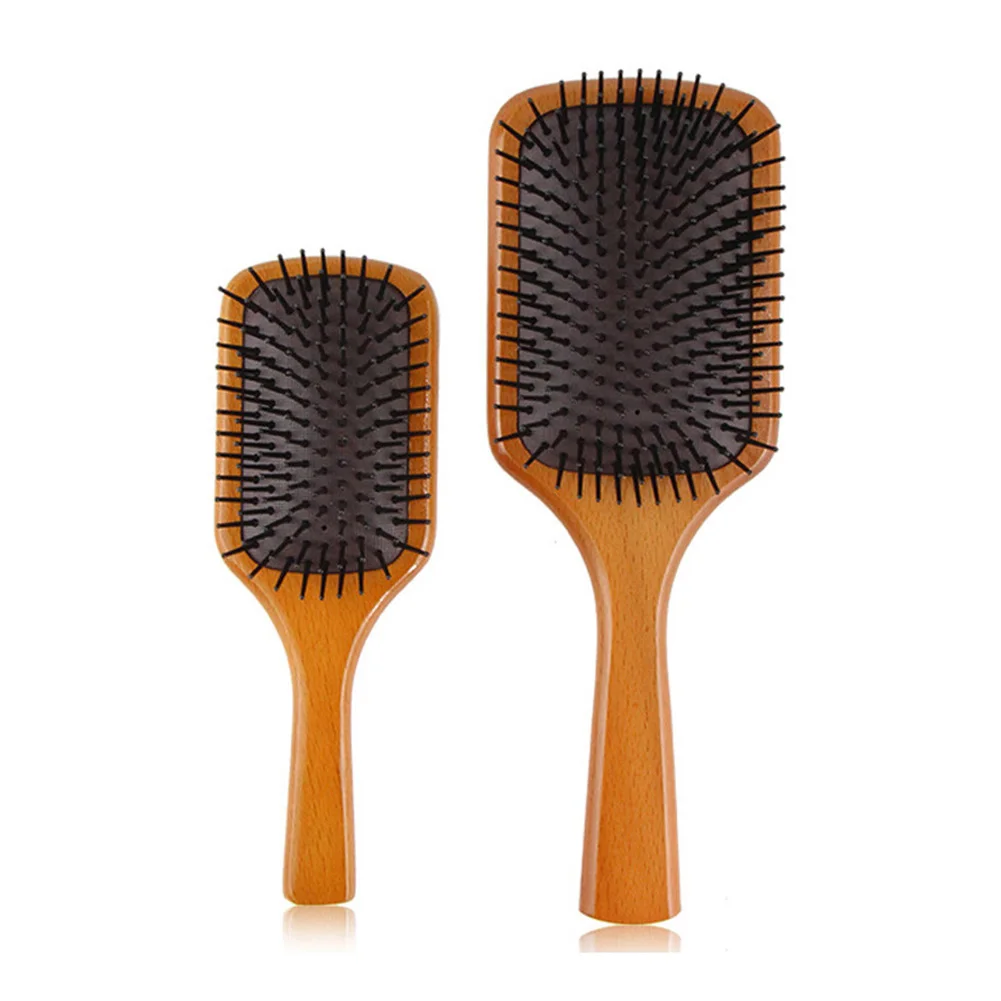 1PC Wood Paddle Cushion Hair Brush Women Anti-static Detangling Scalp Massage Hair Care Comb Anti-Hair Loss Hair Care Comb
1PC Wood Paddle Cushion Hair Brush Women Anti-static Detangling Scalp Massage Hair Care Comb Anti-Hair Loss Hair Care Comb