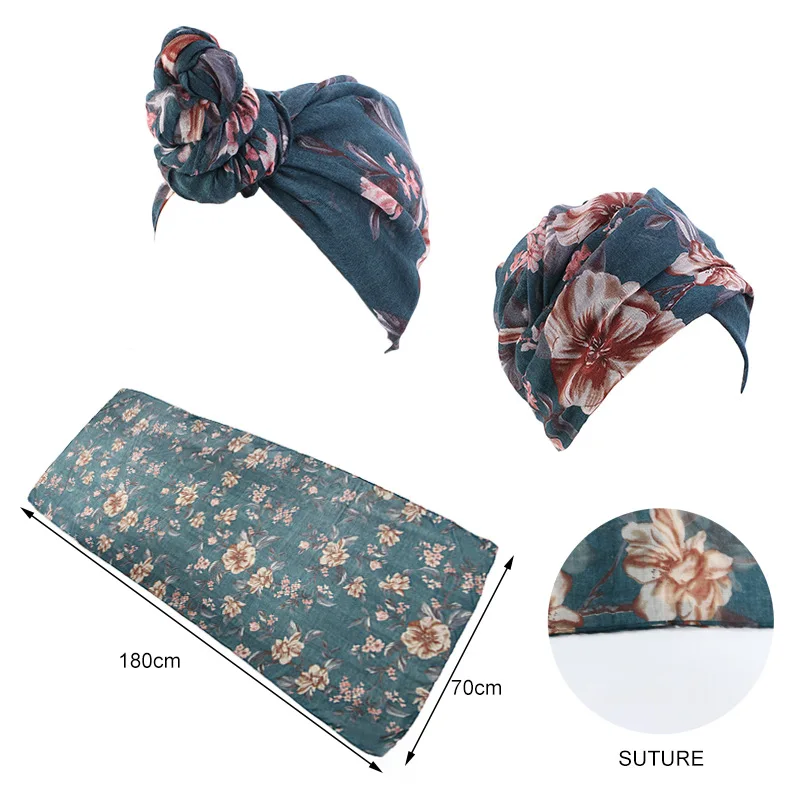 Retro Style Cotton Tam-O'-Shanter Wrap Turban Knotted Flower Scarf Hat Headcloth Women's Square Scarf Wholesale
Retro Style Cotton Tam-O'-Shanter Wrap Turban Knotted Flower Scarf Hat Headcloth Women's Square Scarf Wholesale