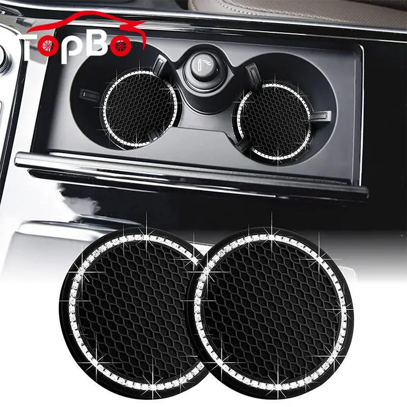 Universal 1 Pc/2 Pcs Rhinestone Car Water Cup Bottle Holder Anti-slip Mat Pad Silica Gel Non-slip Car Mat For Car Interior
Universal 1 Pc/2 Pcs Rhinestone Car Water Cup Bottle Holder Anti-slip Mat Pad Silica Gel Non-slip Car Mat For Car Interior