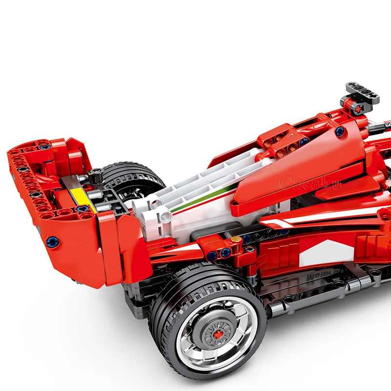 585 шт. кирпичи F1 RC комплект гоночных автомобилей модели строительные блоки