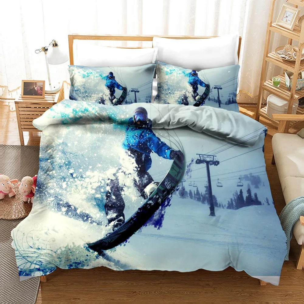 Cool Extreme Sport Skiing Bedding Set Single Twin Full Queen King Size Skiing Bed Set Children Kids Bedroom Duvetcover Sets Ski
Cool Extreme Sport Skiing Bedding Set Single Twin Full Queen King Size Skiing Bed Set Children Kids Bedroom Duvetcover Sets Ski