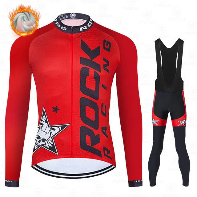 2022 ROCK winter warm fleece suit, cycling wear, sportswear, cycling, mountain biking, warm bib set
2022 ROCK winter warm fleece suit, cycling wear, sportswear, cycling, mountain biking, warm bib set