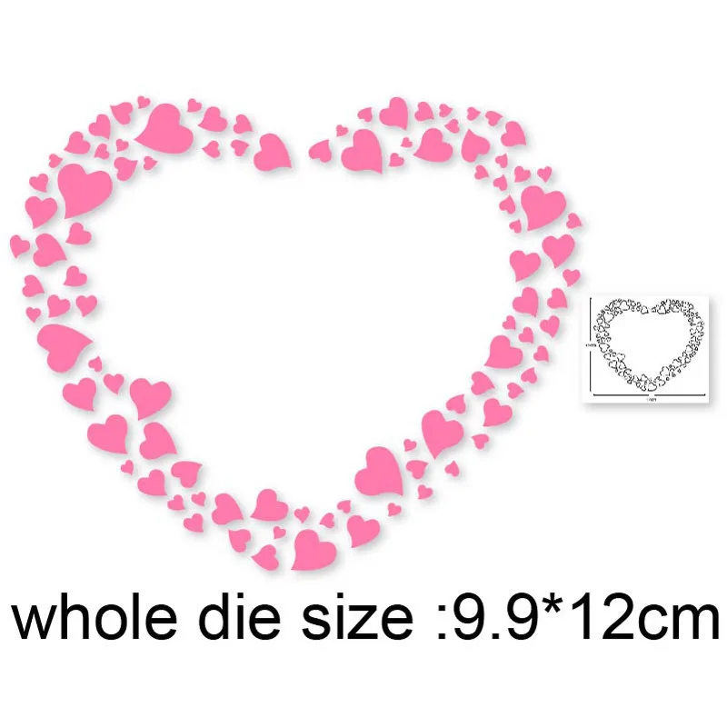 metal cutting dies cut die mold Heart Background Frame Decoration Scrapbook paper craft knife mould blade punch stencils dies
metal cutting dies cut die mold Heart Background Frame Decoration Scrapbook paper craft knife mould blade punch stencils dies