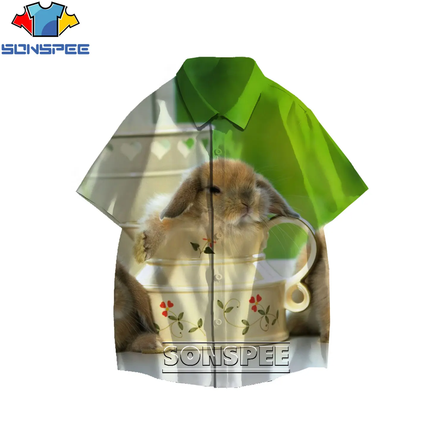SONSPEE 3D Men Woman Shirt Animal Rabbit Christmas Hat Kawaii Cute Shy Small Fresh Sweet Wild Sport Style Hawaiian Shirt Tops
SONSPEE 3D Men Woman Shirt Animal Rabbit Christmas Hat Kawaii Cute Shy Small Fresh Sweet Wild Sport Style Hawaiian Shirt Tops