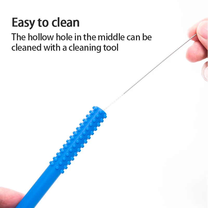 1PC Baby Hollow Teething Tubes Rainbow Silicone Teething Tube Chewy Toys Chewy Without BPA
1PC Baby Hollow Teething Tubes Rainbow Silicone Teething Tube Chewy Toys Chewy Without BPA