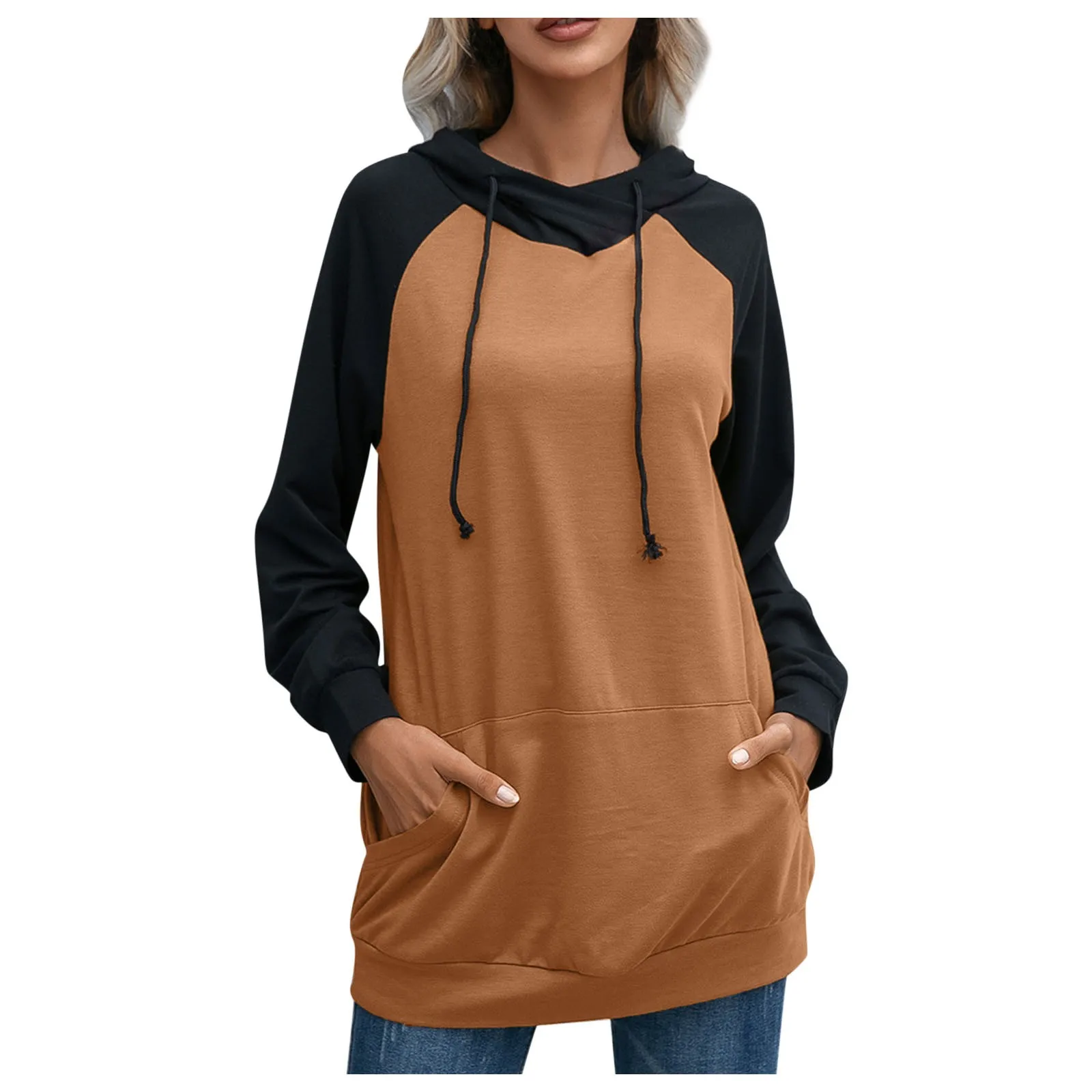 Women's Patchwork Hoodies Sweatshirts Long Sleeve Autumn Winter Leisure Pullover Hooded Top Ladies Vintage Clothes Sweatshirt
Women's Patchwork Hoodies Sweatshirts Long Sleeve Autumn Winter Leisure Pullover Hooded Top Ladies Vintage Clothes Sweatshirt