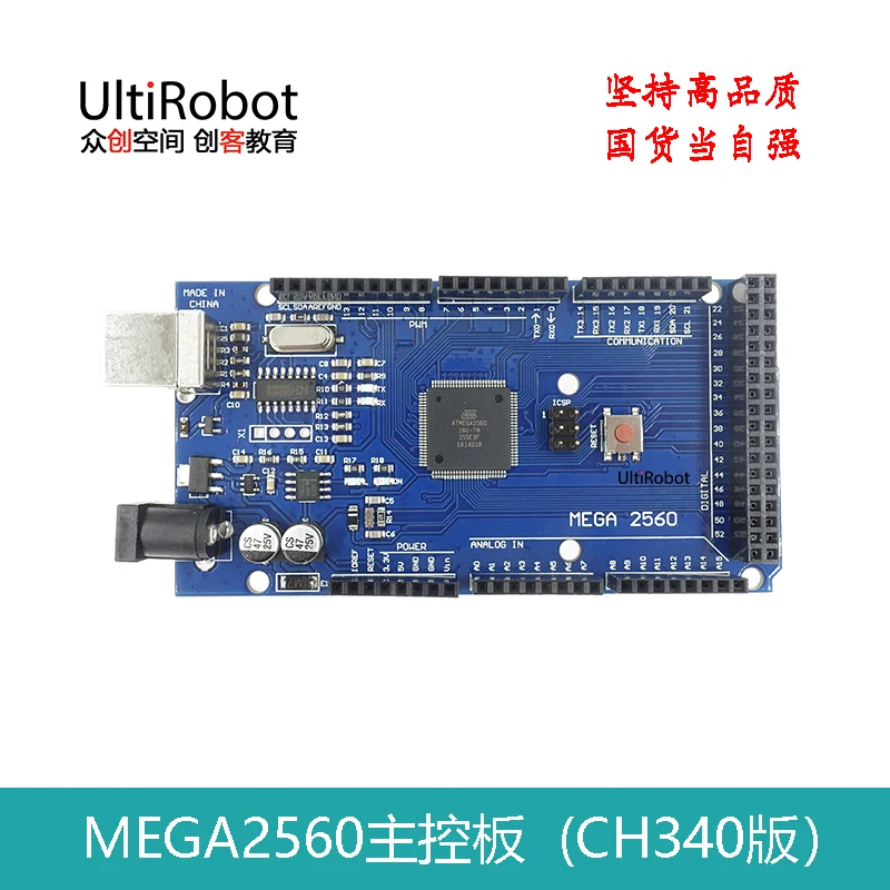 Фото 2019 MEGA2560 Мега 2560 R3 REV3 ATmega2560 16AU CH340G доска на USB кабель совместимый для arduino без