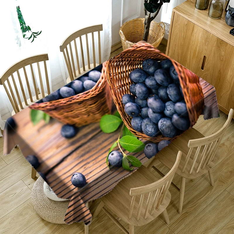3D Fruit Blueberry Round Tablecloth Bamboo Basket Green Leaves Table Cloth Washable Cloth Fabric Rectangular Table Cover Home
3D Fruit Blueberry Round Tablecloth Bamboo Basket Green Leaves Table Cloth Washable Cloth Fabric Rectangular Table Cover Home