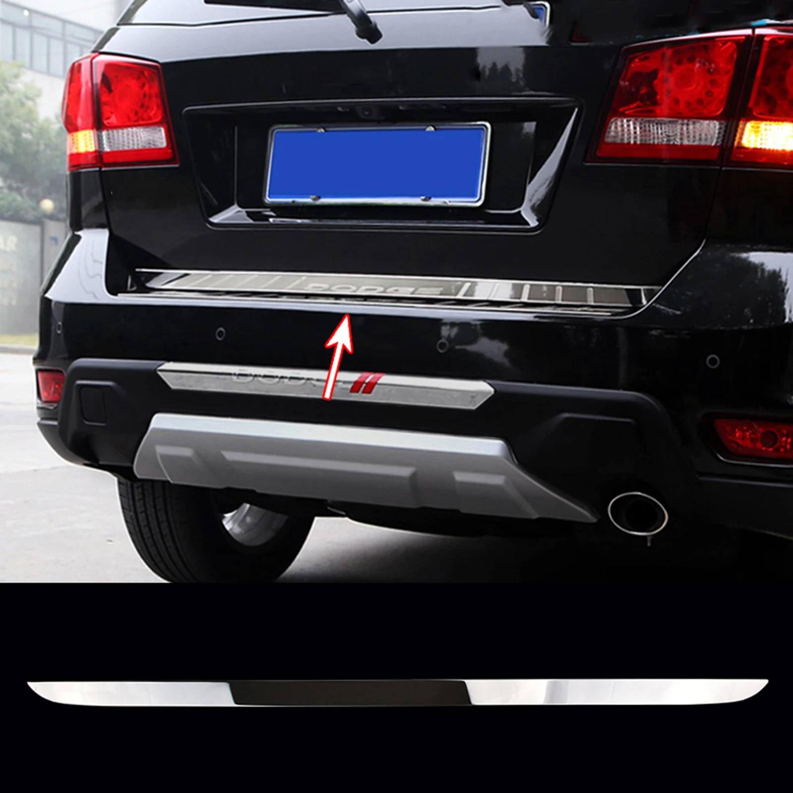 For Dodge Journey JC Fiat Freemont 2009-2020 Stainless Steel Rear Tail Tailgate Bottom Trunk Door Trim Cover Molding Lid Strip
For Dodge Journey JC Fiat Freemont 2009-2020 Stainless Steel Rear Tail Tailgate Bottom Trunk Door Trim Cover Molding Lid Strip