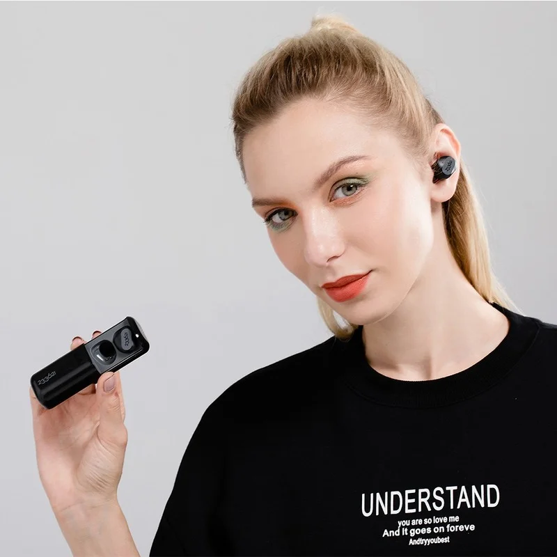 

Ockered Bluetooth V5.0 TWS Earbuds True Wireless Headphones Earbuds In-Ear Earbuds IPX5 Waterproof Mini Headsets With Mic