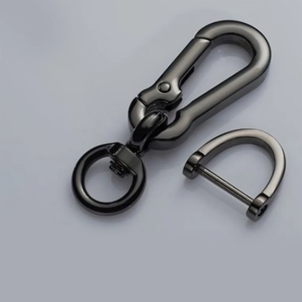 Creative Metal Car Keychain Keyring 8 Shape Buckle + Horseshoe Buckle Gun-Black Zinc Alloy Highlight Key Ring
Creative Metal Car Keychain Keyring 8 Shape Buckle + Horseshoe Buckle Gun-Black Zinc Alloy Highlight Key Ring