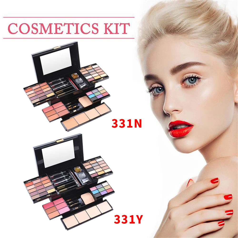 40 Colors 39 Colors Makeup Set Shimmer Matte Glitter Eyeshadow Palette Professional Blush Lipstick Eyeliner Mascara Makeup Kit
40 Colors 39 Colors Makeup Set Shimmer Matte Glitter Eyeshadow Palette Professional Blush Lipstick Eyeliner Mascara Makeup Kit